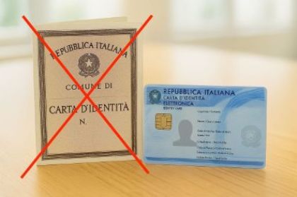 Cessazione validità carta d'identità cartacea 