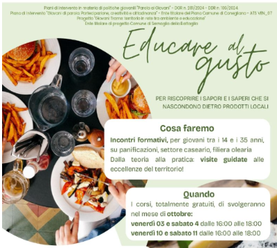 educare al gusto